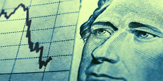 Dollar and Chart
